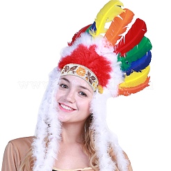 Ethnic Style Polyester Ribbons&nbsp;OCOR-WH0077-34D