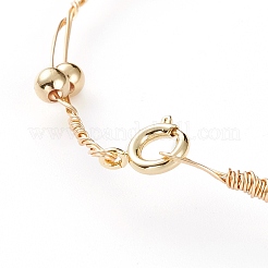 Brass Bangles&nbsp;BJEW-JB05851-01
