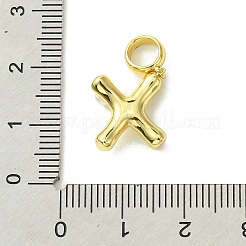 Rack Plating Brass with ABS Plastic Pearl European Dangle Charms&nbsp;KK-G501-02X-G
