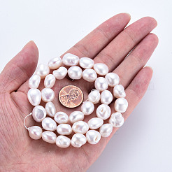 Natural Keshi Pearl Beads Strands&nbsp;PEAR-S020-X01