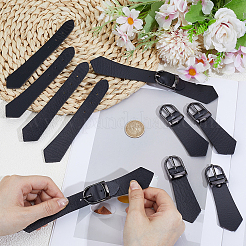 6 Sets PU Leather Toggle Buckles&nbsp;FIND-CL0002-15A