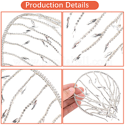 Rhinestone Hair Bands for Women Girls&nbsp;AJEW-WH20033-105