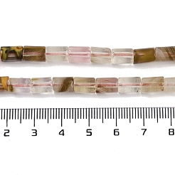 Tigerskin Glass Beads Strands&nbsp;G-C128-A20-01