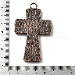 Tibetan Style Pendant Cabochon Enamel Settings&nbsp;LS-TIBEP-4479-R-LF