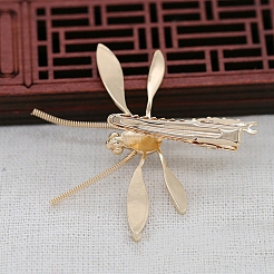 Brass Alligator Hair Clip Fingdings&nbsp;PW-WGBDE28-01