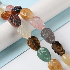 Natural & Synthetic Mixed Gemstone Beads Strands&nbsp;G-M418-A08-01