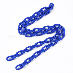Opaque Acrylic Cable Chains&nbsp;X-SACR-N010-002B