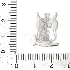 Non-Tarnish 304 Stainless Steel Pendants&nbsp;STAS-N103-22P