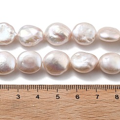 Natural Baroque Keshi Pearl Beads Strands&nbsp;PEAR-P064-18A-02A