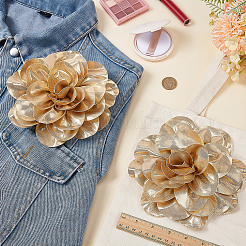 2Pcs Satin Brooches&nbsp;JEWB-FG0001-48A
