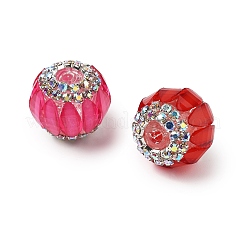 Transparent Resin Rhinestone Beads&nbsp;OACR-D307-05