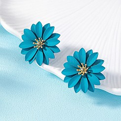 Alloy Stud Earrings&nbsp;FS-WG4E97C-05