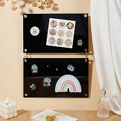 2Pcs Acrylic Sticker Display Stand Holder&nbsp;ODIS-BC0001-18B