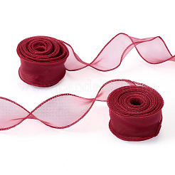 Polyester Wired Ribbon&nbsp;OCOR-TAC0038-10C