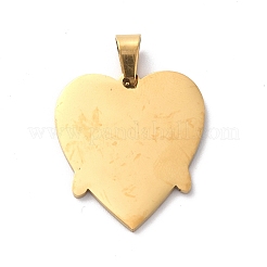 201 Stainless Steel Pendants&nbsp;STAS-C062-08G