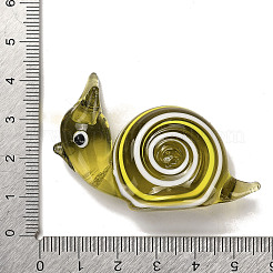 Handmade Lampwork 3D Animal Ornaments&nbsp;LAMP-H064-01E