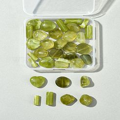 35Pcs 7 Styles Transparent Resin Beads&nbsp;RESI-FS0001-75