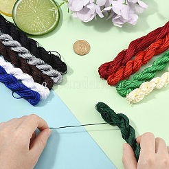 1 Bundle Nylon Thread Nylon String for Beading Jewelry Making&nbsp;NWIR-YW0001-12A