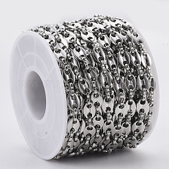 Tarnish Resistant 304 Stainless Steel Coffee Bean Chains&nbsp;STAS-R100-24