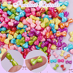 200Pcs Opaque Acrylic Beads&nbsp;SACR-SP0001-12