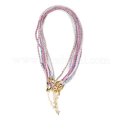 7Pcs 7 Colors 2.5MM Round Nylon Cotton Cord Necklace Making&nbsp;NJEW-TA0001-25G