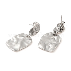 Tarnish Resistant 304 Stainless Steel Dangle Stud Earrings&nbsp;LS-EJEW-G364-26P