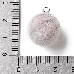 Flocking Opaque Sports Theme Resin Pendants&nbsp;LS-RESI-D017-01B-P