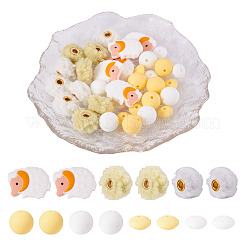 Silicone Focal Beads and Sherpa European Beads&nbsp;DIY-TA0013-49