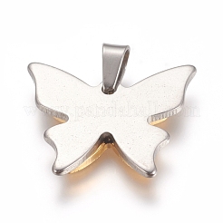 304 Stainless Steel Pendants&nbsp;X-STAS-I131-13GP