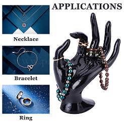 Plastic Ring Display Hand Model&nbsp;RDIS-WH0004-03A