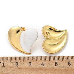 Heart 304 Stainless Steel Stud Earrings&nbsp;LS-EJEW-A130-01G-04