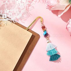Alloy Hook Bookmarks&nbsp;AJEW-JK00367
