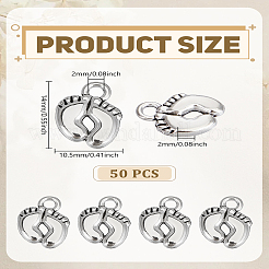 50Pcs Tibetan Style Zinc Alloy Charms&nbsp;FIND-LP0006-23
