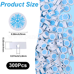300Pcs Handmade Polymer Clay Beads&nbsp;CLAY-SC0002-68