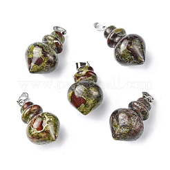 Natural & Synthetic Mixed Gemstone Pendants&nbsp;G-G998-C