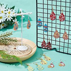 DIY Iron Dangle Earring Making Kits&nbsp;DIY-NB0005-59