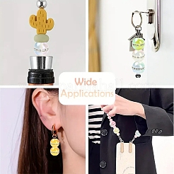 20Pcs Resin Imitation Cat Eye Beads&nbsp;RESI-YW0006-08