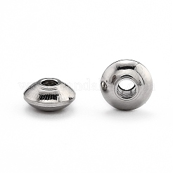 Tarnish Resistant Flat Round 304 Stainless Steel Spacer Beads&nbsp;STAS-M252-02