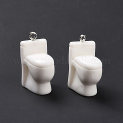 Opaque Resin Pendants&nbsp;RESI-D057-11P