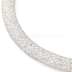 Brass Mesh Chain Bracelets for Women&nbsp;DIY-B066-02G-02