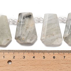 Natural Grey Moonstone Beads Strands&nbsp;G-H078-A07-01