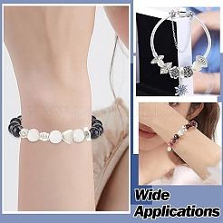 400Pcs 8 Styles Alloy Spacer Beads&nbsp;FIND-YW0011-14