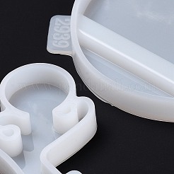DIY Mobile Phone Holders Silhouette Silicone Statue Mold&nbsp;DIY-I081-11