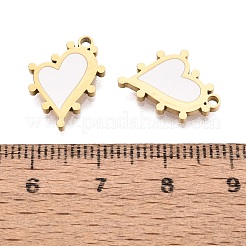 304 Stainless Steel Enamel Pendants&nbsp;STAS-Q111-03G