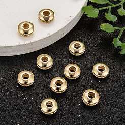 Brass Micro Pave Cubic Zirconia Beads&nbsp;ZIRC-F001-121G