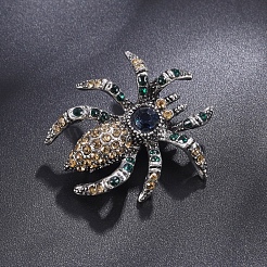 Alloy Rhinestone Brooch for Backpack Clothes&nbsp;PW-WG2D9CC-01