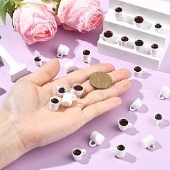 30Pcs 6 Styles Resin Dollhouse Miniature Coffee&nbsp;DIY-YW0017-78