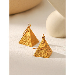 304 Stainless Steel Dangle Earrings for Women&nbsp;WG25E63-01