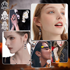 60Pcs 3 Styles Alloy Pendants&nbsp;FIND-SC0004-39