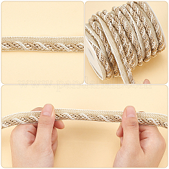 1 Bundle Polyester Twist Lip Cord Trim&nbsp;SRIB-WR0001-10B
